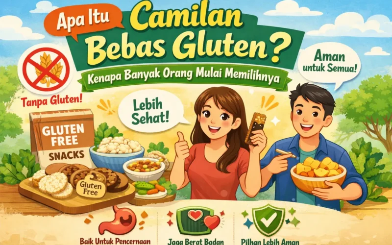 contoh camilan bebas gluten