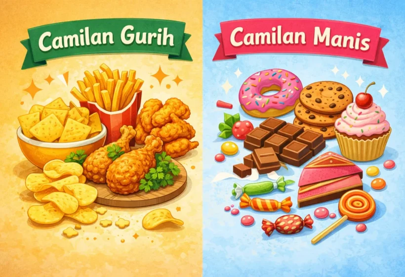 camilan gurih seperti Kaeju