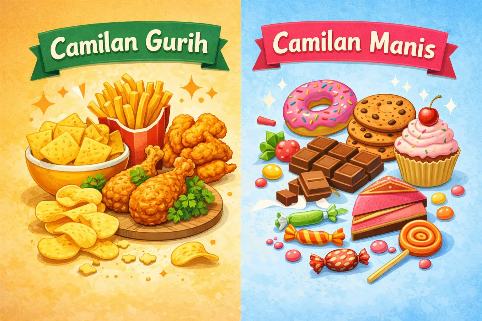 camilan gurih seperti Kaeju